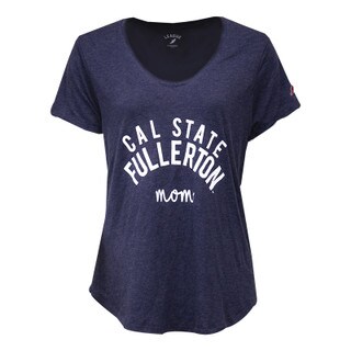 League Cal State Fullerton Mom Voop Tee